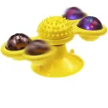 Игрушка для кота интеллектуальная Rotate Windmill · Игрушка - спиннер для кошек Мельница с щеткой для зубов