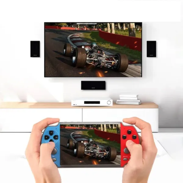 Игровая приставка 1000в1 PSP X7 XPRO 8gb ∙ Портативная ретро консоль с установленными играми ∙ Экран 4.3