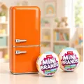 Игровой холодильник Mini Geladeira DT-1624 • Детский набор Mini Minis DT-1624 с мини-холодильником, 2 шарами-сюрпризами и миниатюрами продуктов для игр от 8 лет