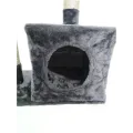 Игровой комплекс для котов MT03 с когтеточкой и домиком • Многоуровневый кошачий домик для отдыха, игр, сна и ухода за когтями