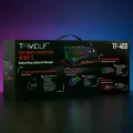 Игровой комплект Gaming Combo 4-in-1 T-Wolf TF-400 черный • Геймерский набор клавиатура, мышь, наушники и коврик для ПК