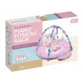 Игровой коврик для новорожденного с развивающими модулями, детским пианино и погремушками PIANO FITNESS RACK