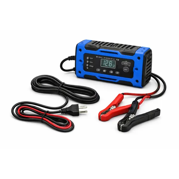 Импульсное зарядное устройство для аккумулятора 12V 10A • Автоматическое зарядное устройство для автомобильного аккумулятора 12 В 10 А