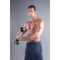 Инерционные гантели Shake Weight · Силовой тренажер спортивная гиря - гантеля с вибрацией для тренировок