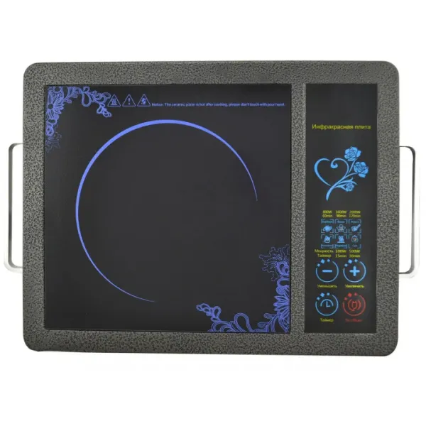 Инфракрасная плита DOMOTEC MS-5842 ∙ Настольная одноконфорочная электроплита 2000 Вт