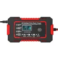 Интеллектуальное зарядное устройство EAFC 12V 6A для авто и мото аккумуляторов • Автоматическая зарядка с ЖК-дисплеем и функцией восстановления