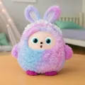 Интерактивная плюшевая AI-игрушка Ledodo с LED-глазами фиолетовая • Мягкая игрушка с искусственным интеллектом для детей