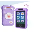 Интерактивный детский смартфон 2.8 inch с сенсорным IPS-экраном • Игрушечный смартфон для детей с камерой, играми, музыкой и развивающими функциями