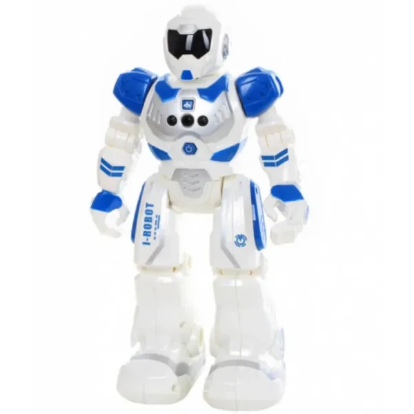 Интерактивный робот-полицейский на радиоуправлении 1609 ∙ Интерактивная многофункциональная игрушка Робот с пультом управления ∙ USB зарядка