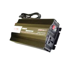 Інвертор 5 CORE 1300W 12V UPS+CHARGE • Перетворювач напруги 5 CORE 1300W 12V-220V із зарядкою акумулятора та захистом