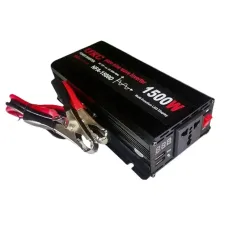 Інвертор 5 CORE 1500W 12V AC/DC • Перетворювач напруги 5 CORE 1500W 12V із синусоїдальним виходом для автономного живлення