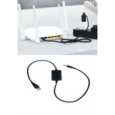 Кабель питания для роутера / модема USB-DC 12V Переходник преобразователь питания USB 5V to DC 12V