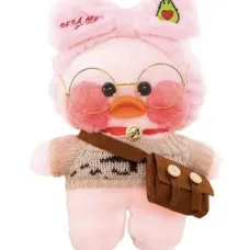 Уточка Лалафанфан Cafe Mimi LaLafanfan Детская мягкая плюшевая игрушка, 30 см