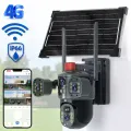 Камера видеонаблюдения 4G на солнечной батарее Active Pixel G13 Pro • Уличная PTZ SIM-камера 4 МП с объективом 2+1, поворотом 360°, двусторонней связью и защитой IP66