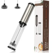 Капучинатор - вспениватель молока Electric Milk Frother/Blender · Портативный миксер для взбития сливок и молока в пенку