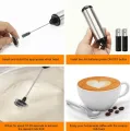 Капучинатор - вспениватель молока Electric Milk Frother/Blender · Портативный миксер для взбития сливок и молока в пенку