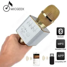 Караоке микрофон 2 динамика + USB Q9 CG01 PR4 Караоке микрофон 2 динамика + USB Q9 CG01 PR4