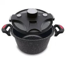 Кастрюля – скороварка Edenberg EB-12001 с мраморным покрытием, 6 л Кастрюля – скороварка Edenberg EB-12001 с мраморным покрытием, 6 л