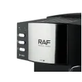 Кофеварка полуавтоматическая с капучинатором RAF R113 ∙ Кофе-машина на 2 чашки, 1.6 л, 850 Вт