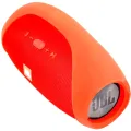 Колонка портативная красная Boombox мини колонка с ручкой