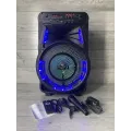 Колонка портативная Сабвуфер на аккумуляторе с микрофоном ZPX ZX-7773 (USB · Bluetooth · FM) Акустика 80W