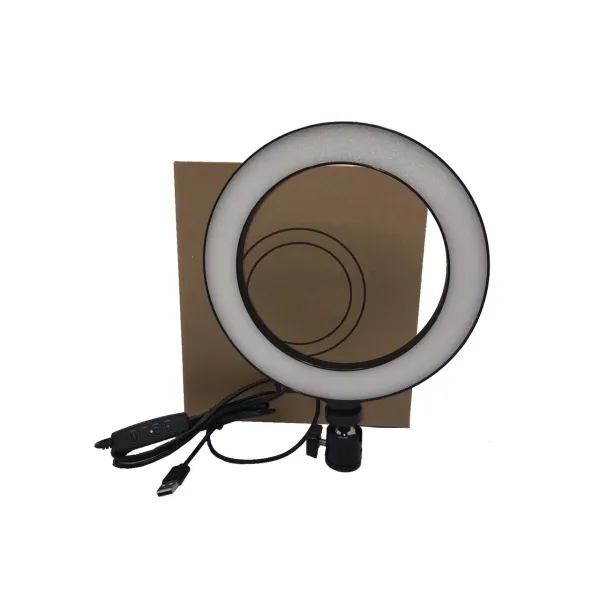 Кольцевая LED лампа | Светодиодная селфи-лампа | Селфи лампа USB (20см) без штатива