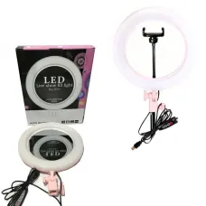 Кольцевая светодиодная LED лампа UKC Ra-95, 26 см + зеркало без штатива | Кольцевой свет Кольцевая светодиодная LED лампа UKC Ra-95, 26 см + зеркало без штатива | Кольцевой свет