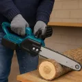 Компактная аккумуляторная пила CHAIN SAW с шиной 12 и двумя батареями• Цепная пила M-9019 на аккумуляторе