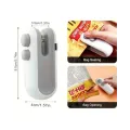 Компактный мини вакууматор аккумуляторный MA674 • Портативный вакуумный упаковщик для продуктов • Беспроводной вакууматор для кухни, хранения и поездок