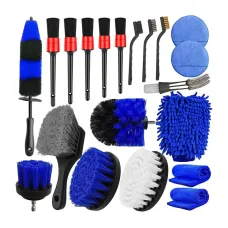 Комплект для полировки и чистки салона автомобиля • Универсальный набор аксессуаров для химчистки и ухода за авто Комплект для полировки и чистки салона автомобиля • Универсальный набор аксессуаров для химчистки и ухода за авто