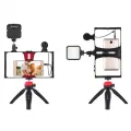 Комплект для влогинга Video Making Kit AY49X для смартфона • Набор для блогинга AY49X для смартфона с микрофоном и светом