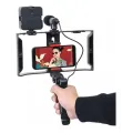 Комплект для влогинга Video Making Kit AY49X для смартфона • Набор для блогинга AY49X для смартфона с микрофоном и светом