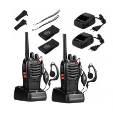 Комплект из двух раций BAOFENG BF-888S ∙ Радиус передачи сигнала до 6 км, 400-470 МГц, 5 Вт