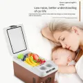 Компрессорный автохолодильник KAR181 15 л 46,5х25х29,5 см коричневый • Портативный автомобильный холодильник KAR181 для машины, кемпинга и путешествий