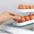 Контейнер для яиц Egg Pan · Двухуровневый органайзер – подставка для хранения яиц в холодильнике