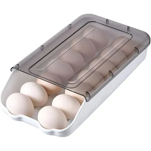 Контейнер - лоток для хранения яиц EGG TRAY Органайзер для холодильника на 14 яиц