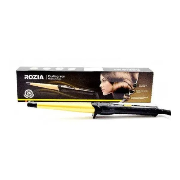 Конусная стайлер плойка | Накрутка и выпрямление | 3 температурных режима Rozia HR-713 CG24 PR3
