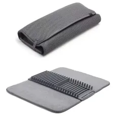 Коврик для сушки посуды 60×45 см • Универсальная подставка-коврик для кухонной утвари