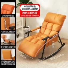 Кресло качалка для отдыха с регулируемой подставкой для ног • Мягкое кресло с анатомической спинкой Кресло качалка для отдыха с регулируемой подставкой для ног • Мягкое кресло с анатомической спинкой