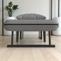 Кресло-кровать KR-65 раскладное серое • Раскладное кресло-трансформер 80×65×68 см и кровать 190×65 см