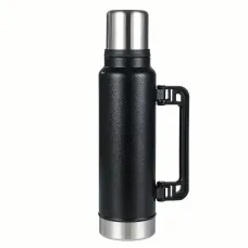 Кружка-термос Vacuum flask 970, 1400 мл · Термос nуристический с чашкой из нержавеющей стали Кружка-термос Vacuum flask 970, 1400 мл · Термос nуристический с чашкой из нержавеющей стали