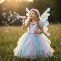 Крила з підсвіткою Shadow Angel DT-334 • Дитячі карнавальні крила Shadow Angel DT-334 з автоматичним рухом, світловими ефектами та музикою для свят і виступів