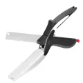 Кухонные ножницы Clever Cutter 2 в 1 из нержавеющей стали • Многофункциональные кухонные ножницы Clever Cutter 2 в 1 для быстрой нарезки продуктов