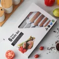 Кухонный набор ножей TV-SH-15 • Набор из 6 предметов для нарезки продуктов и ежедневной работы на кухне