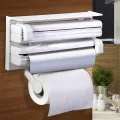 Кухонный подвесной диспенсер Kitchen Roll Triple Paper Dispenser Держатель для пленки, фольги и полотенец
