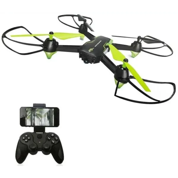 Квадрокоптер HC676 c WiFi камерой на дистанционном управлении | Переворот на 360 градусов | Летающий дрон PR5