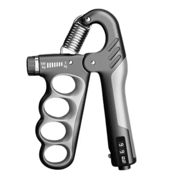 Кистевой эспандер с счётчиком 5–100 кг MA468 • Пружинный эспандер с регулируемой нагрузкой для рук