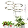 Лампа для фотосинтеза растений с 4 светодиодными кольцами MA714 ∙ LED лампа MA714 для роста растений с регулируемым направлением света