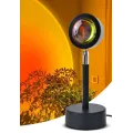 Лампа с проекцией заката ∙ Проекционный светильник USB с эффектом заката SUNSET LAMP