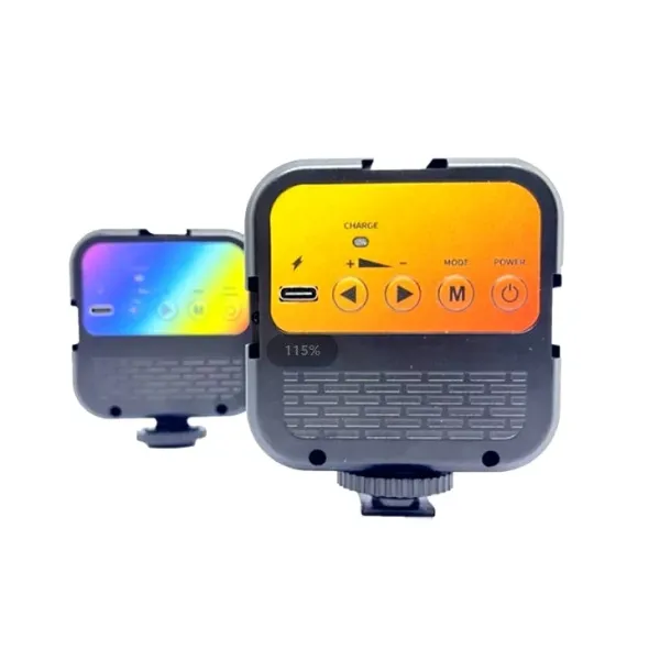 Лампа LED RGB с креплением для телефона WR-R1 ∙ Студийный накамерный свет 3000-7000K